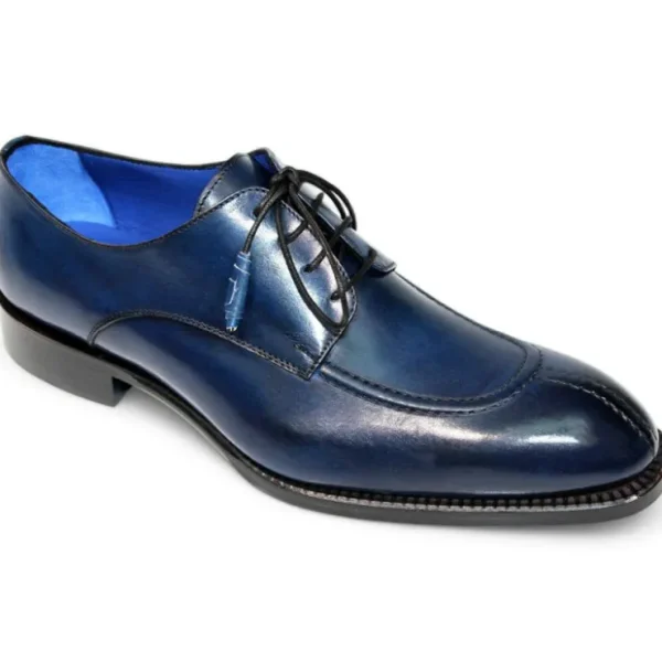 emilio_franco_girolamo_ca_0.webp Outlet Emilio Franco Girolamo Calfskin Shoes Navy