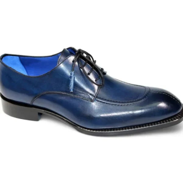 emilio_franco_girolamo_ca_1.webp Outlet Emilio Franco Girolamo Calfskin Shoes Navy