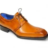 Sale Emilio Franco Lando Genuine Leather Shoes Gold