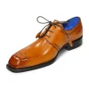 Sale Emilio Franco Lando Genuine Leather Shoes Gold