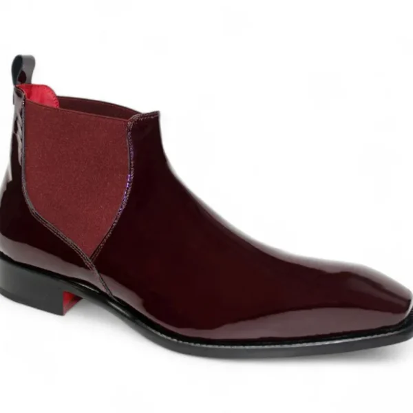 Flash Sale Emilio Franco Leonardo Boots Burgundy