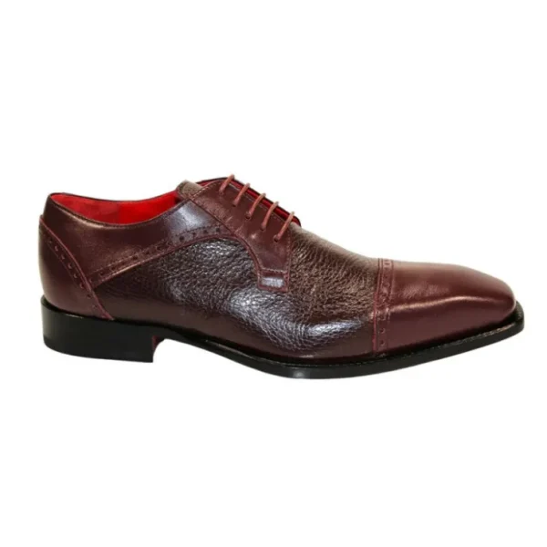 emilio_franco_samuele_lea_1-1.webp Best Sale Emilio Franco Samuele Leather/Deerskin Shoes Burgundy