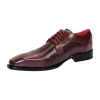 Best Sale Emilio Franco Samuele Leather/Deerskin Shoes Burgundy