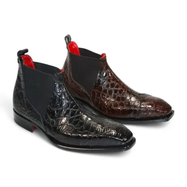fennix_cole_genuine_allig_3.webp Sale Fennix Cole Genuine Alligator Shoes Brown