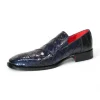 Fashion Fennix Dustin Genuine Alligator Shoes Navy