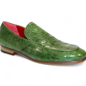 Store Fennix Easton Genuine Alligator Shoes Green
