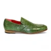 Store Fennix Easton Genuine Alligator Shoes Green