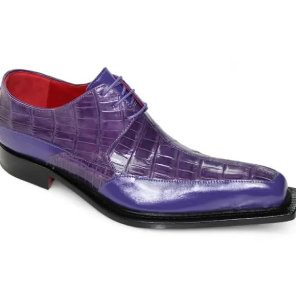 fennix_frank_genuine_alli_0.webp Outlet Fennix Frank Genuine Alligator/ Leather Shoes Purple