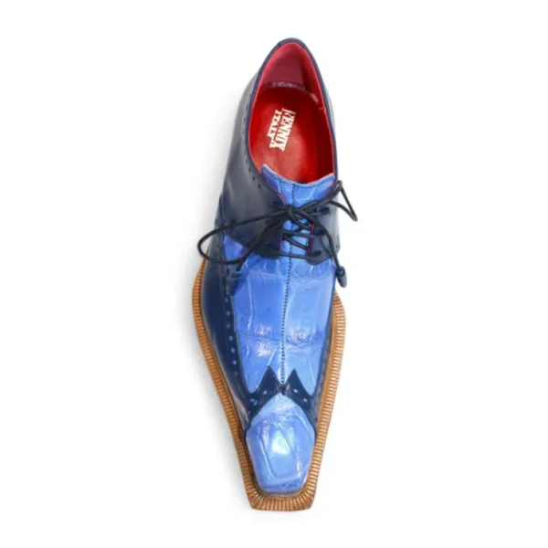 fennix_harry_genuine_alli_3.webp Hot Fennix Harry Genuine Alligator/Leather Shoes Light Blue/Navy