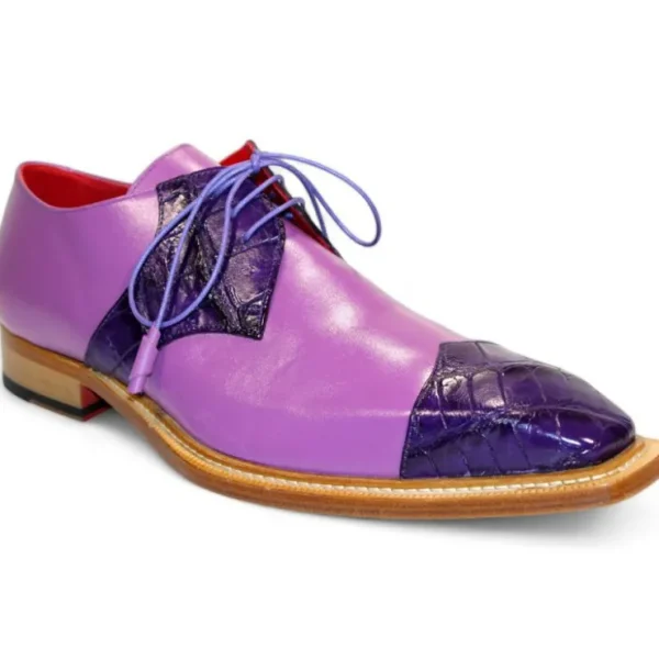 fennix_landon_genuine_all_0.webp Clearance Fennix Landon Genuine Alligator/ Leather Shoes Purple/Lavender