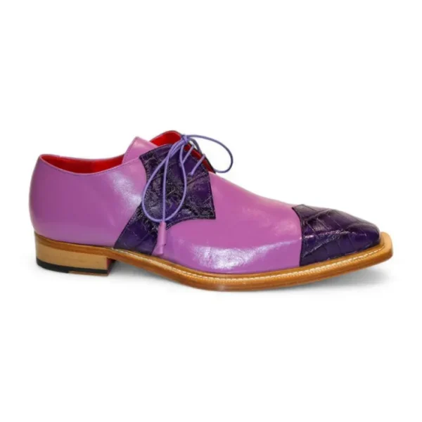 fennix_landon_genuine_all_1.webp Clearance Fennix Landon Genuine Alligator/ Leather Shoes Purple/Lavender