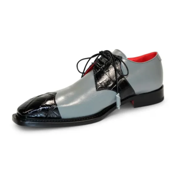 fennix_landon_genuine_all_2-1.webp New Fennix Landon Genuine Alligator/ Leather Shoes Black/Grey