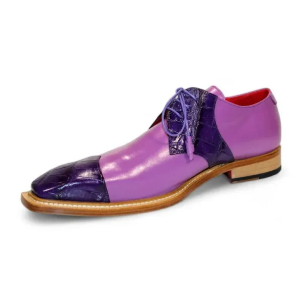 fennix_landon_genuine_all_2.webp Clearance Fennix Landon Genuine Alligator/ Leather Shoes Purple/Lavender