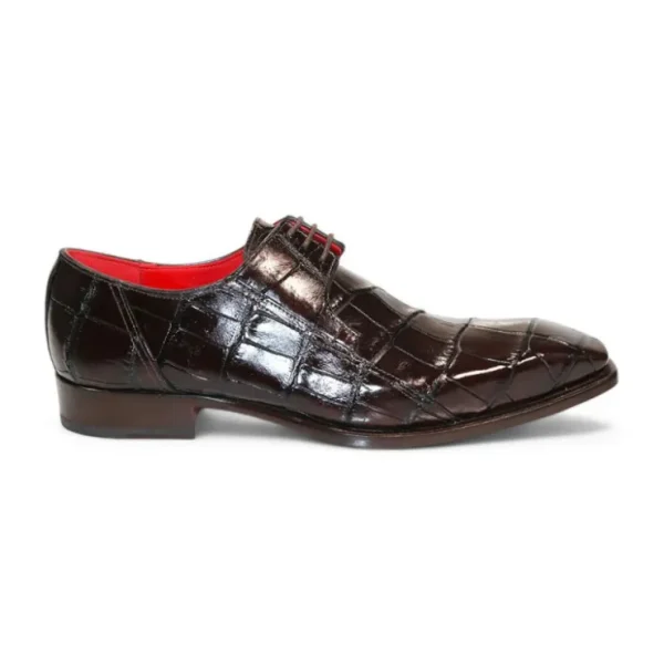 Online Fennix Logan Alligator Shoes Chocolate