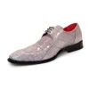 Clearance Fennix Logan Genuine Alligator Shoes Grey