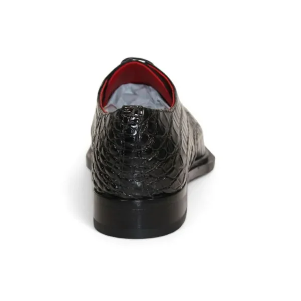 Clearance Fennix Rowan Genuine Alligator Shoes Black