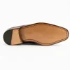 Discount Ferrini 3877 Alligator Slip-on Loafers Chocolate