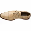 Flash Sale Ferrini 216 Belly Alligator Cap Toe Shoes Dune