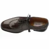 Cheap Ferrini 3520 Belly Alligator Split Toe Shoes Chocolate