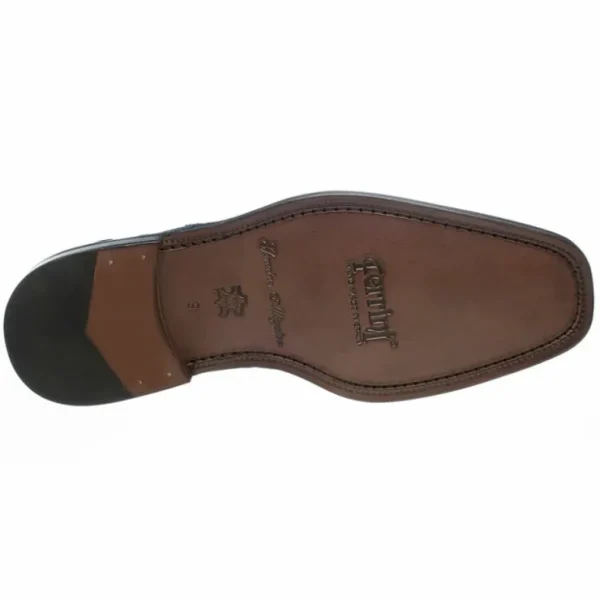 ferrini__belly_alligator__2-1.webp Fashion Ferrini 205 Belly Alligator Plain Toe Shoes Navy