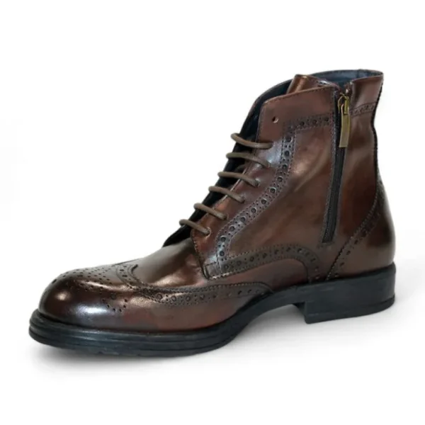 firmani_daniel_leather_bo_2.webp Sale Firmani Daniel Leather Boots Brown