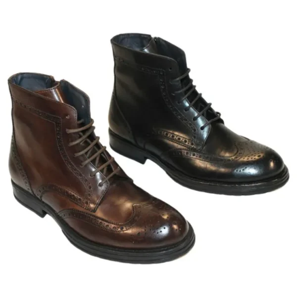 firmani_daniel_leather_bo_4.webp Sale Firmani Daniel Leather Boots Brown