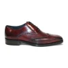 Clearance Firmani Donald Leather Shoes Antique Red