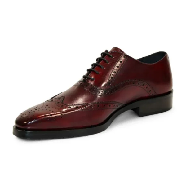 firmani_donald_leather_sh_2-4.webp Clearance Firmani Donald Leather Shoes Antique Red