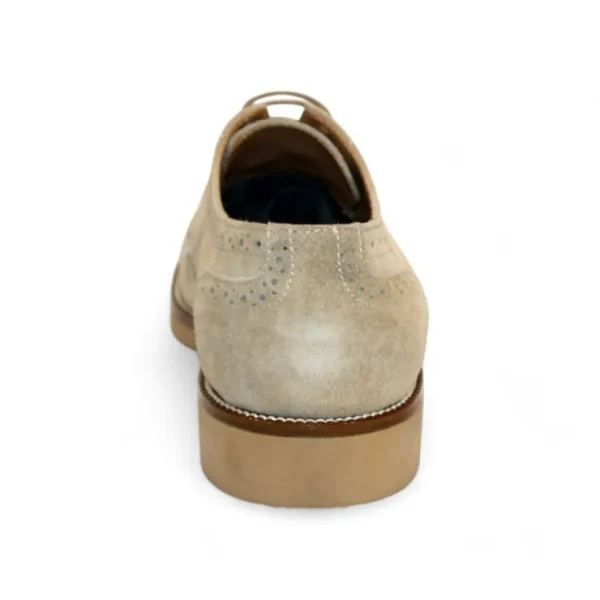 Outlet Firmani George Suede Shoes Beige