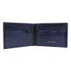 Cheap Zelli Gracen Nile Crocodile Bi-Fold Wallet Blue