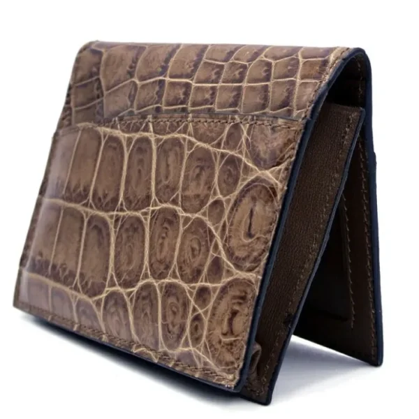 gracen_nile_crocodile_car_0-2.webp Discount Zelli Gracen Nile Crocodile Card Case Cappucino