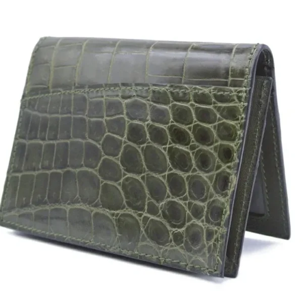 gracen_nile_crocodile_car_0-3.webp Cheap Zelli Gracen Nile Crocodile Card Case Green