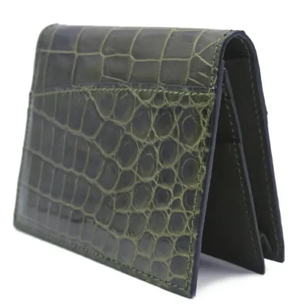 gracen_nile_crocodile_car_1-3.webp Cheap Zelli Gracen Nile Crocodile Card Case Green