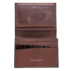 Best Zelli Gracen Nile Crocodile Card Case Nicotine