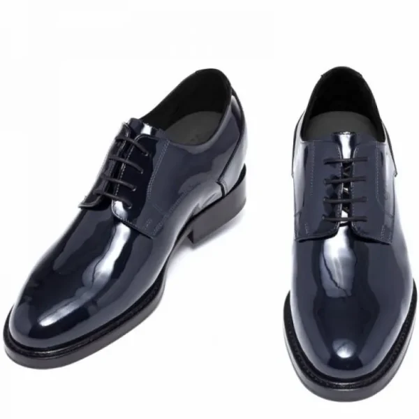 guido_maggi_via_della_spi_2.webp New Guido Maggi Via della Spiga Patent Calfskin Leather Shoes Black