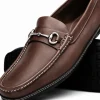 Cheap Handsewn Shoe Co. Bit Driver Dark Brown DarkBrown