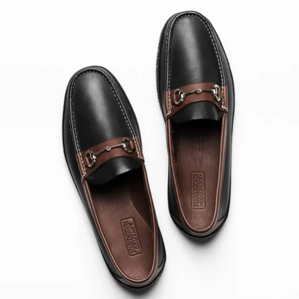 handsewn_shoe_co_bit_driv_3-1.webp New Handsewn Shoe Co. Bit Driver Black / Brown BlackBrown