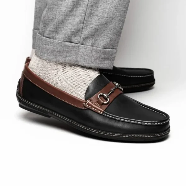 handsewn_shoe_co_bit_driv_4-1.webp New Handsewn Shoe Co. Bit Driver Black / Brown BlackBrown