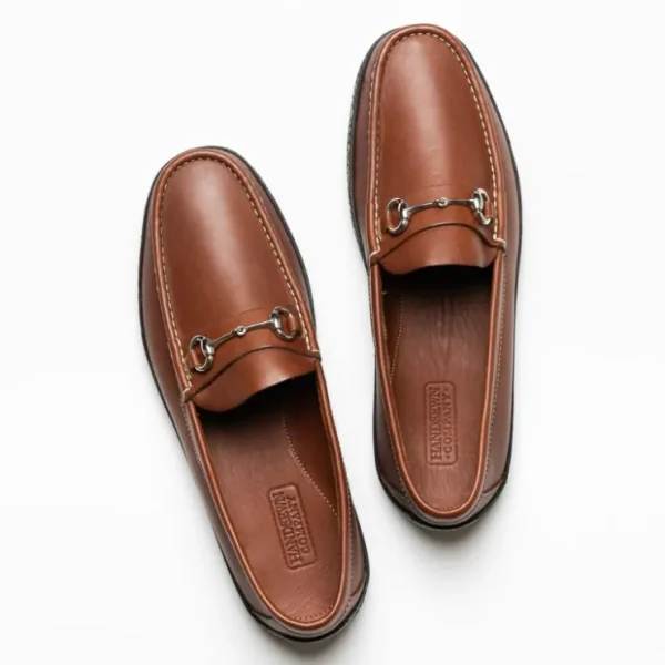 handsewn_shoe_co_bit_driv_4-2.webp Shop Handsewn Shoe Co. Bit Driver Brown