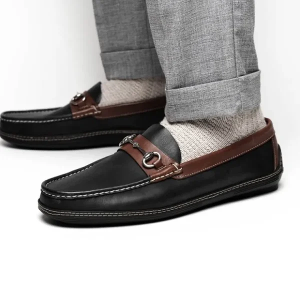 handsewn_shoe_co_bit_driv_6-1.webp New Handsewn Shoe Co. Bit Driver Black / Brown BlackBrown