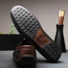 New Handsewn Shoe Co. Bit Driver Black / Brown BlackBrown
