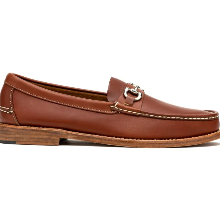 Clearance Handsewn Shoe Co. Bit Loafer Brown