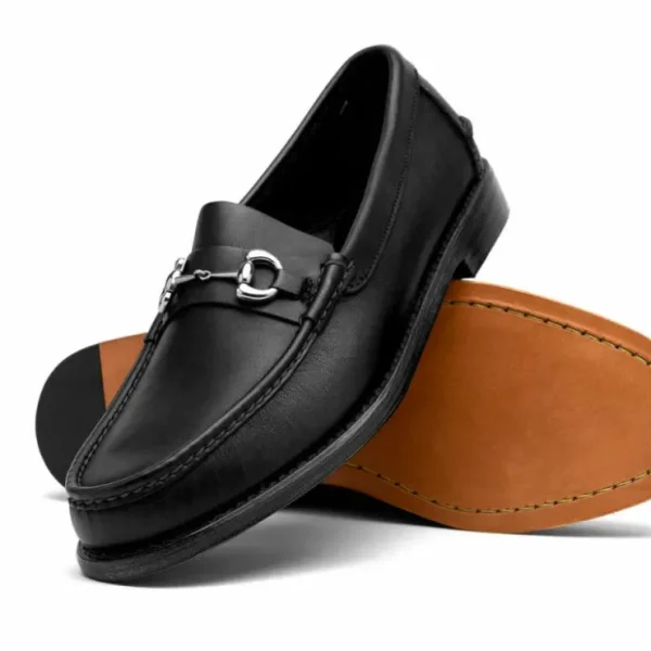 handsewn_shoe_co_bit_loaf_1.webp Fashion Handsewn Shoe Co. Bit Loafer Black