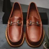 Clearance Handsewn Shoe Co. Bit Loafer Brown