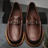 Cheap Handsewn Shoe Co. Bit Loafer Dark Brown DarkBrown