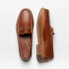 Clearance Handsewn Shoe Co. Bit Loafer Brown