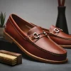 Clearance Handsewn Shoe Co. Bit Loafer Brown