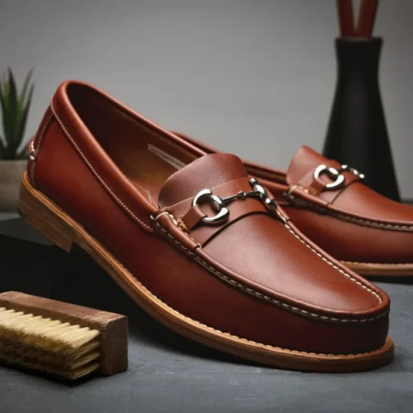 handsewn_shoe_co_bit_loaf_6-1.webp Clearance Handsewn Shoe Co. Bit Loafer Brown