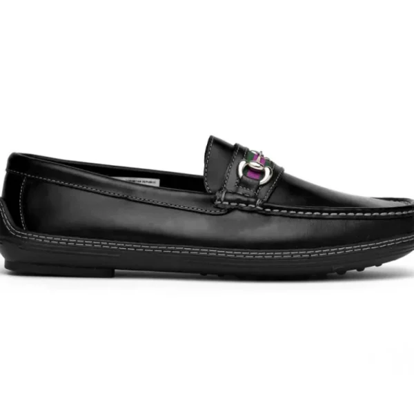 handsewn_shoe_co_bit_stri_0-1.webp Flash Sale Handsewn Shoe Co. Bit Stripe Driver Black