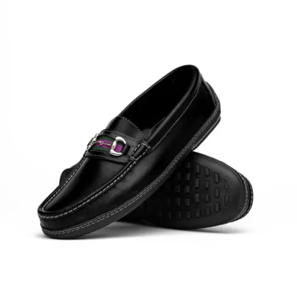 handsewn_shoe_co_bit_stri_1-1.webp Flash Sale Handsewn Shoe Co. Bit Stripe Driver Black